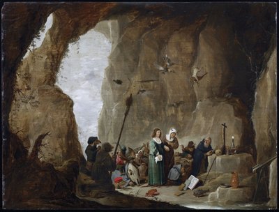 Pokušení svatého Antonína od David Teniers the Younger