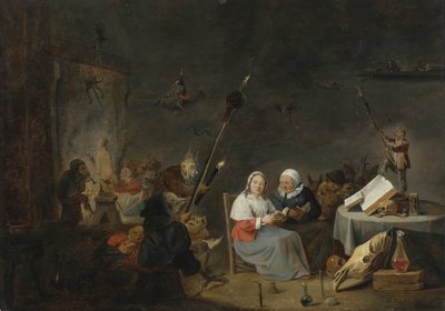 Čarodějnický sabat od David Teniers the Younger