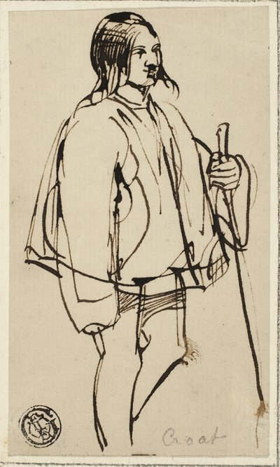 Chorvatský rolník od David Wilkie