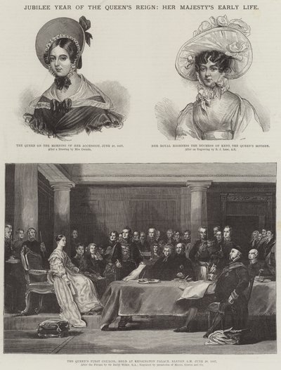 Jubilejní rok vlády královny, Raný život Jejího Veličenstva od David Wilkie