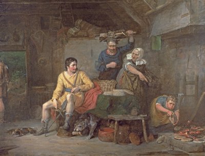 Král Alfréd pálí koláče od David Wilkie