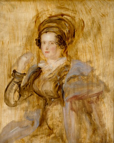 Maria, Lady Callcott, konec 30. let 19. století od David Wilkie