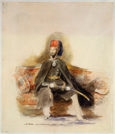 Portrét Abdul-Majida, sultána Turecka, 1840 od David Wilkie