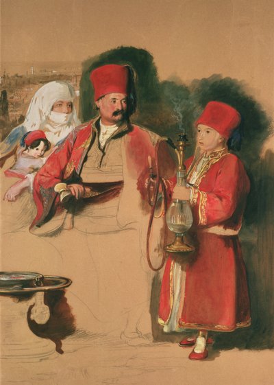 Portrét Sotiri, 19. století od David Wilkie