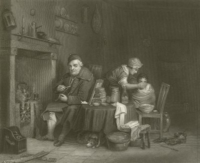 Sobotní noc od David Wilkie