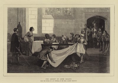 Zatčení Anny Boleynové od David Wilkie