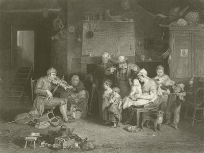 Slepý houslista od David Wilkie