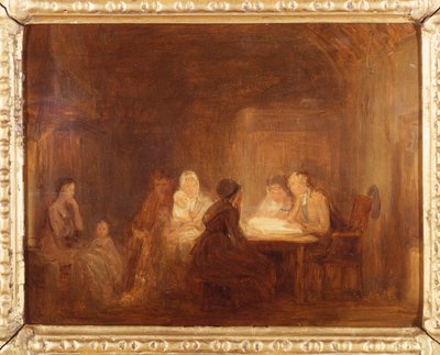 The Cotters Saturday Night - Skica od David Wilkie