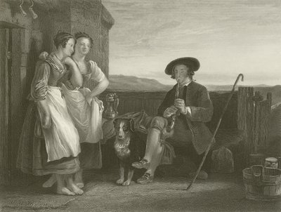 Něžný pastýř od David Wilkie