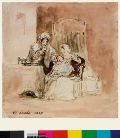 Babiččina návštěva od David Wilkie