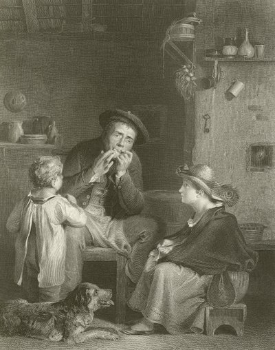 Židovská harfa od David Wilkie