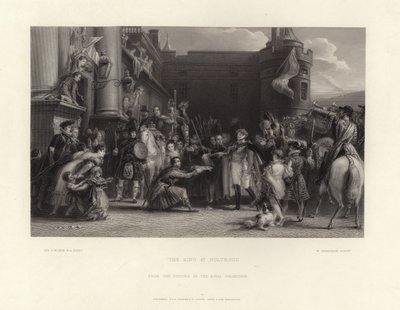 Král v Holyroodu od David Wilkie