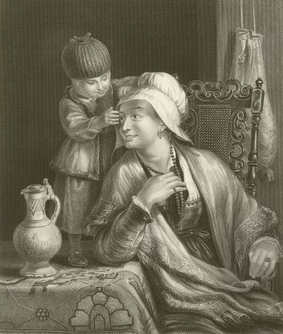 Matka a dítě od David Wilkie