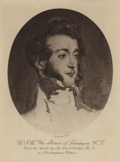 Princ z Leiningenu (hlubotisk) od David Wilkie