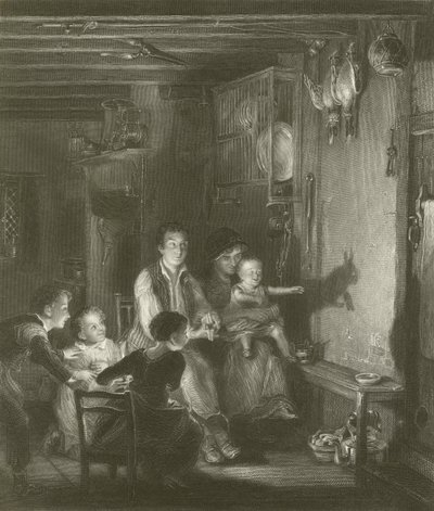 Králík na zdi od David Wilkie
