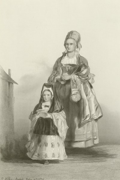 Senoritta a její sestra od David Wilkie