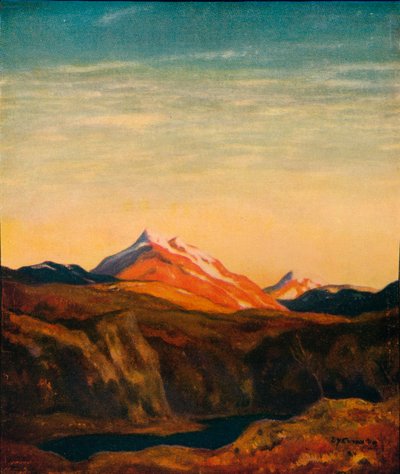 Ben Cruachan, c1922 od David Young Cameron