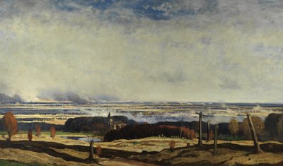 Flandry z Kemmelu, 1919-20 od David Young Cameron