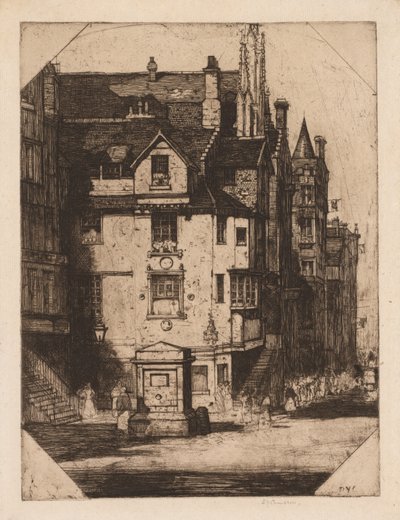 John Knoxs House, 1905. od David Young Cameron