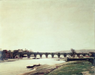Dobré ráno, Berwick na Tweedu od David Young Cameron