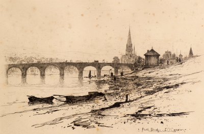 Perth Bridge (lept) od David Young Cameron