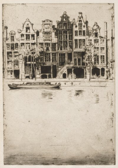 Vzpomínka na Amsterdam od David Young Cameron