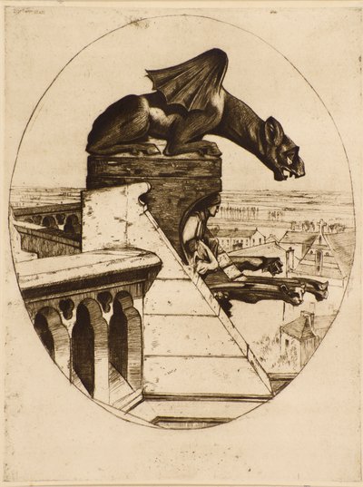 Chimera of Amiens (lept) od David Young Cameron