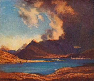 Stíny Glencoe, 1925 od David Young Cameron