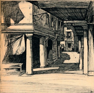 Benátská ulice, 1900 od David Young Cameron