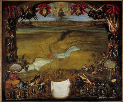 Valenciennes obležené francouzskými jednotkami, kterým velel Henri de La Tour d