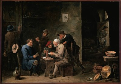 Hráči karet od David Teniers the Younger