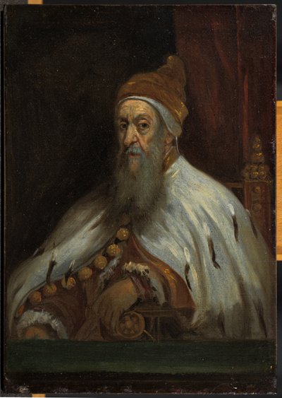Portrét dóžete (po Jacopo Tintoretto (připsáno)) od David Teniers the Younger