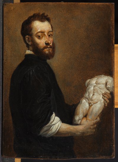 Portrét sochaře podle Giovanniho Battisty Moroniho od David Teniers the Younger