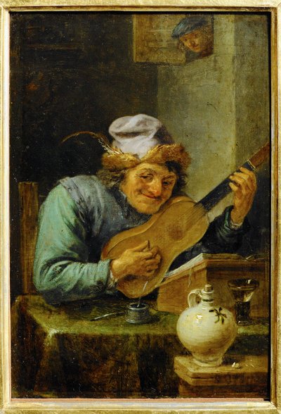 Kytarista ... od David the Younger Teniers
