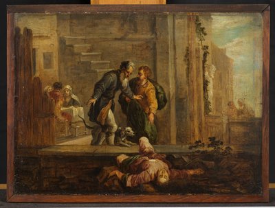 Tobit a mrtvý Izraelita (po Domenico Fetti) od David Teniers the Younger