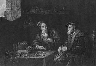 Lakomci od David the Younger after Teniers