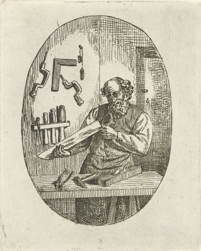 Timmerman od David van der Kellen