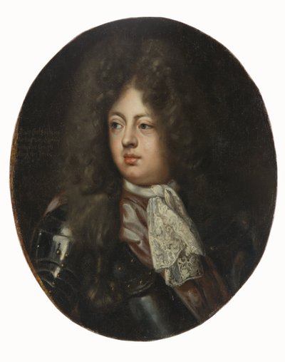 Le princ Charles (Karl) Philippe de Brunswick Luneboburg - Portrét Charlese Philippa (1669-1690), prince z Brunswick-Lueneburgu, od Kraffta, Davida, von (1655-1724). Olej na plátně. Rozměr: 69,5 x 57 cm. Národní muzeum Stockholm od David von Krafft