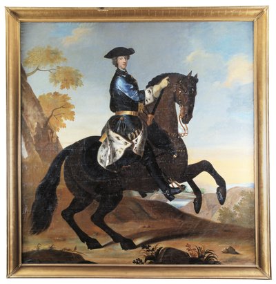 Porträt, Reiter od David von Krafft