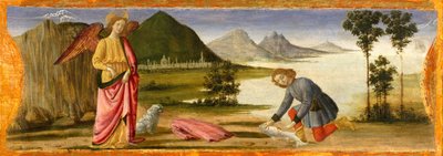 Tobias and the Angel, ca. 1479. od Davide Ghirlandaio