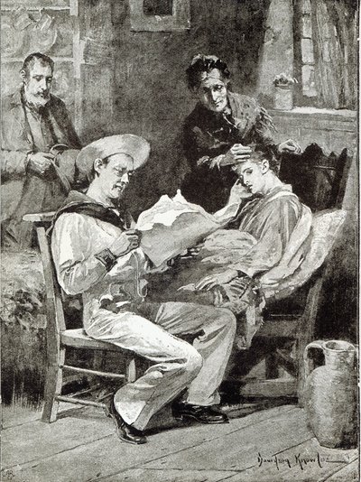 Vesnický hrdina, z „Hodiny volného času“, 1891 od Davidson Knowles