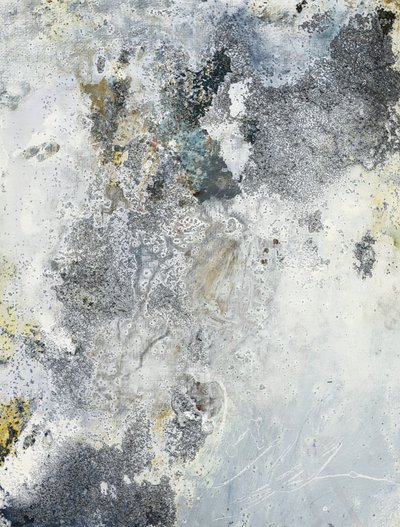 Abstraktní patinová textura od Deb Chaney