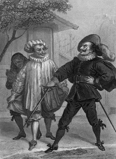 Přehrajte si Scapinovy intriky od Moliera: Delannoy podle kresby G. Staala (1870). od Delannoy Delannoy