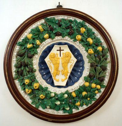 Erb rodiny Lotteringhi della Stufa od Della Robbia (workshop of)