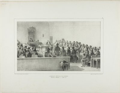 Valné shromáždění bojarů, Bukurešť, Valašsko, 15. července 1837 od Denis Auguste Marie Raffet