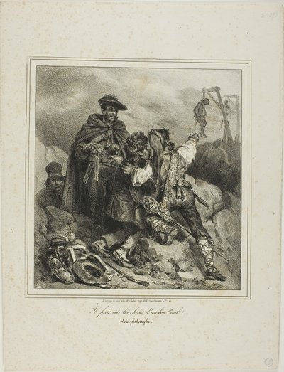 Musí vidět věci příznivě! od Denis Auguste Marie Raffet