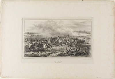 Lutzen, 2. května 1813 od Denis Auguste Marie Raffet
