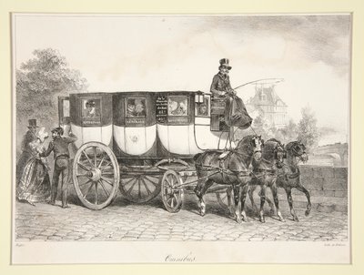 Omnibus od Denis Auguste Marie Raffet