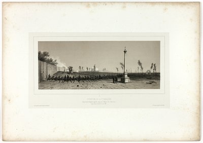 Zahájení První paralely ze Suvenýrů Itálie: Expedice do Říma od Denis Auguste Marie Raffet