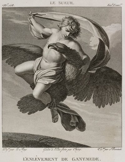 Denis-Sébastien Leroy, Coiny a Bovinet - Únos Ganymeda, podle Eustache Le Sueura - 1802-1815 od Denis Sebastien Leroy